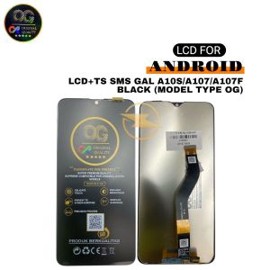 LCD+TS SMS GAL A10S/A107/A107F BLACK (MODEL TYPE OG)