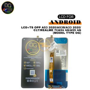LCD+TS OPP A53/A54/A32/A33 2020/A53 2020/A53S/A54 4G/REALME 7i/C17/V11S 5G (MODEL TYPE OG)