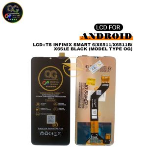 LCD+TS INFINIX SMART 6/X6511/X6511B/X651E/TECNO SPARGO 2022-KGS/KGSH/KG5M/POP 5 LTE -BD4/BD4A/TECNO 5 PRO-BD4J/BD4H BLACK (MODEL TYPE OG)
