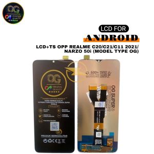 LCD+TS OPP REALME C20/C21/C11 2021/NARZO 50i (MODEL TYPE OG)