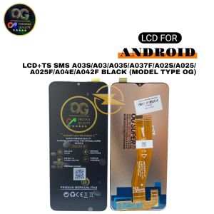 LCD+TS SMS GAL (A025) A02S/A025F/A03/A035F/A035/A03S/A037F/A04E/A042F/M025/M025 F/M04/M045F/F025/E025/F04/E045F/A02S BLACK (MODEL TYPE OG)
