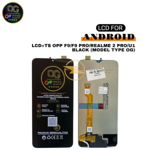 LCD+TS OPP F9/F9 PRO/REALME 2 PRO/U1 BLACK (MODEL TYPE OG)
