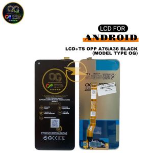 LCD+TS OPP A76/A36 BLACK (MODEL TYPE OG)