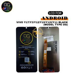 VIVO Y17/Y3/Y12/Y15/Y12I/Y11 BLACK (MODEL TYPE OG SUPER)