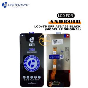 LCD+TS OPP A76/A36 BLACK  (MODEL LF ORIGINAL)