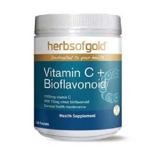 HERBS OF GOLD VITAMIN C 1000MG + BIOFLAVONOID (120 TABLETS)