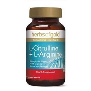 HERBS OF GOLD L-CITRULLINE + L-ARGININE VEGETABLE (60 CAPSULES)