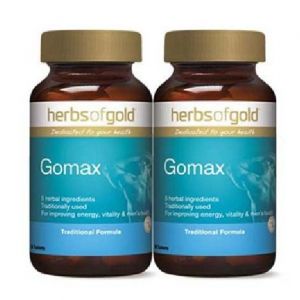 HERBS OF GOLD GOMAX (60 TABLETS X 2 Bottles)