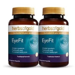 HERBS OF GOLD EYEFIT (60 TABLETS X 2 Bottles)