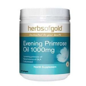 HERBS OF GOLD EVENING PRIMROSE OIL 1000MG (100 TABLETS)