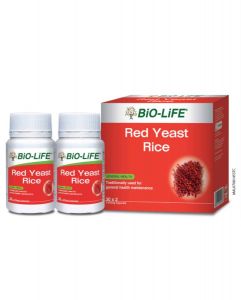 BiO-LiFE RED YEAST RICE (30 CAPSULES X 2 Bottles)