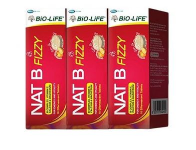 BiO-LiFE NAT B FIZZY (10 PIECES X 3 Bottles)