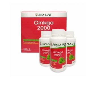 BiO-LiFE GINKGO 2000 (100 TABLETS X 3)