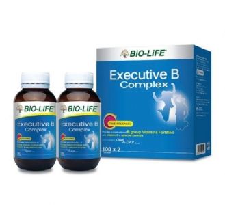 BiO-LiFE EXECUTIVE B COMPLEX (100 TABLETS X 2)