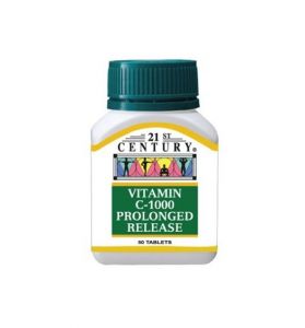 21ST CENTURY VITAMIN C 1000MG PROLONGED RELEASE