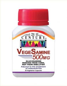21ST CENTURY VEGESAMIN 500MG VEGETARIAN (30 CAPSULES)