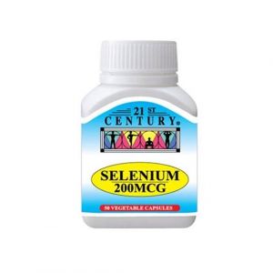 21ST CENTURY SELENIUM 200MCG VEGETABLE (50 CAPSULES)