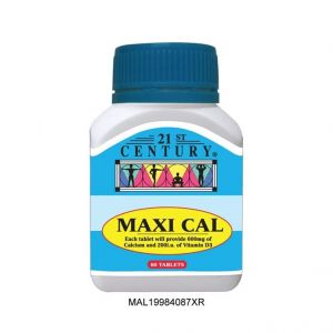21ST CENTURY MAXI CAL (60 TABLETS)