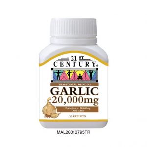21ST CENTURY GARLIC 20000MG (30 TABLETS)