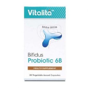 VITALITA BIFIDUS PROBIOTIC 6B VEGETABLE BASED (30 CAPSULES)