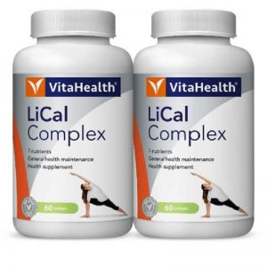 VITAHEALTH LICAL COMPLEX (60 SOFTGELS X 2)