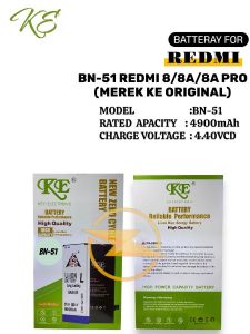 BN51  REDMI 8/8A/8A PRO  (MEREK KE ORIGINAL)