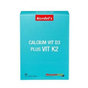KORDELS CALCIUM + VITAMIN D3 + VITAMIN K2 (60 TABLETS)