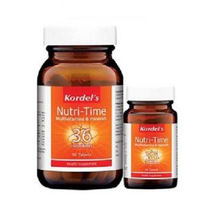 KORDELS NUTRI-TIME MULTIVITAMINS & MINERALS (90 TABLETS + 30 TABLETS)