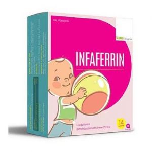 LANG BRAGMAN INFA FERRIN PROBIOTIC 2G (14 SACHETS)