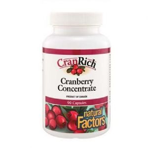 NATURAL FACTORS CRANRICH CRANBERRY CONCENTRATE (90 CAPSULES)