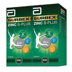 SURBEX-750 ZINC (60 TABLETS X 2)