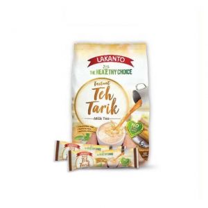 LAKANTO HEALTHY INSTANT TEH TARIK MILK TEA 35G (12 SACHETS)