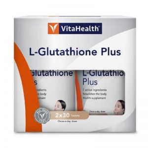 VITAHEALTH L-GLUTATHIONE PLUS (30 TABLETS X 2)