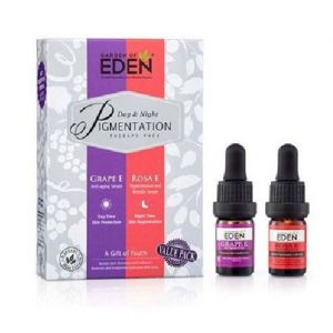 GARDEN OF EDEN PIGMENTATION THERAPY PACK (ROSA E PIGMENTATION SERUM 5ML + GRAPE E ANTI-AGING SERUM 5ML)