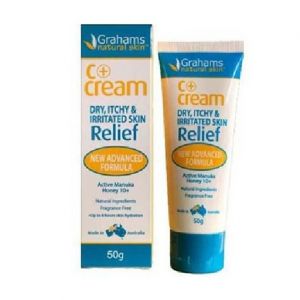GRAHAMS C+ CREAM DRY, ITCHY & IRRITATED SKIN RELIEF 50G