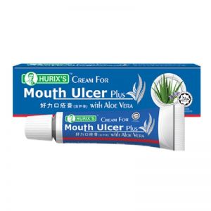 HURIXS CREAM FOR MOUTH ULCER PLUS WITH ALOE VERA 5G