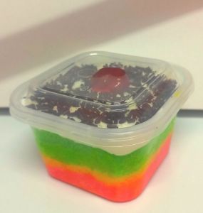 Rainbow cake mini