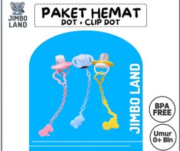 Set Dot Bayi Silicon + Clip