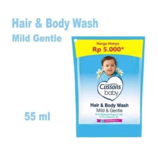 Cussons Baby Hair Body 55ml Ref