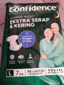 Confidence L7 Extra Kering Night Perekat