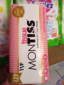 Tissue Montiss 250 sheet