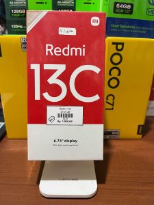 REDMI 13C, BARU, MIDNIGHT BLACK, LEORAPHONE 01