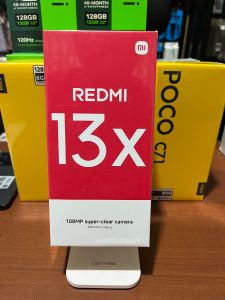 REDMI 13X, BARU, MIDNIGHT BLACK, LEORAPHONE 01