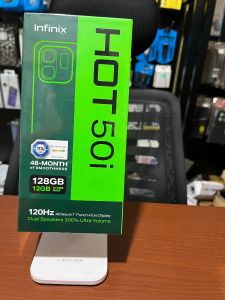 INFINIX HOT 50i, LEORAPHONE 01. BARU,SAGE GREEN