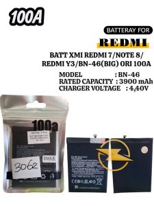 BATT XMI REDMI 7/NOTE 8/REDMI Y3/BN-46(BIG) ORI 100A
