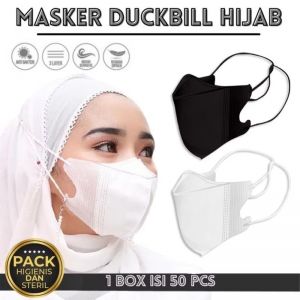 Masker duckbill hijab