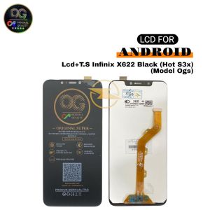 Lcd+T.S Infinix X622 Black  (Hot S3x)  (Model Ogs) 
