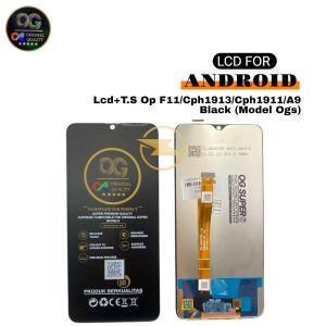 Lcd+T.S Op F11/Cph1913/Cph1911/A9 Black (Model Ogs)