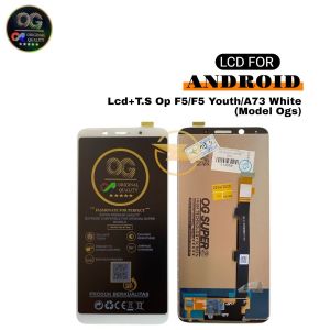 Lcd+T.S Op F5/F5 Youth/A73 White (Model Ogs)