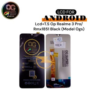 Lcd+T.S Op Realme 3 Pro/Rmx1851 Black (Model Ogs)